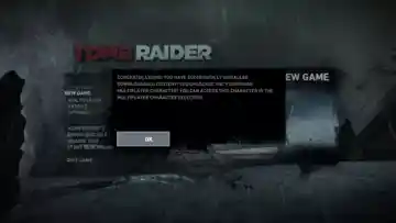 Tomb Raider (USA) screen shot title